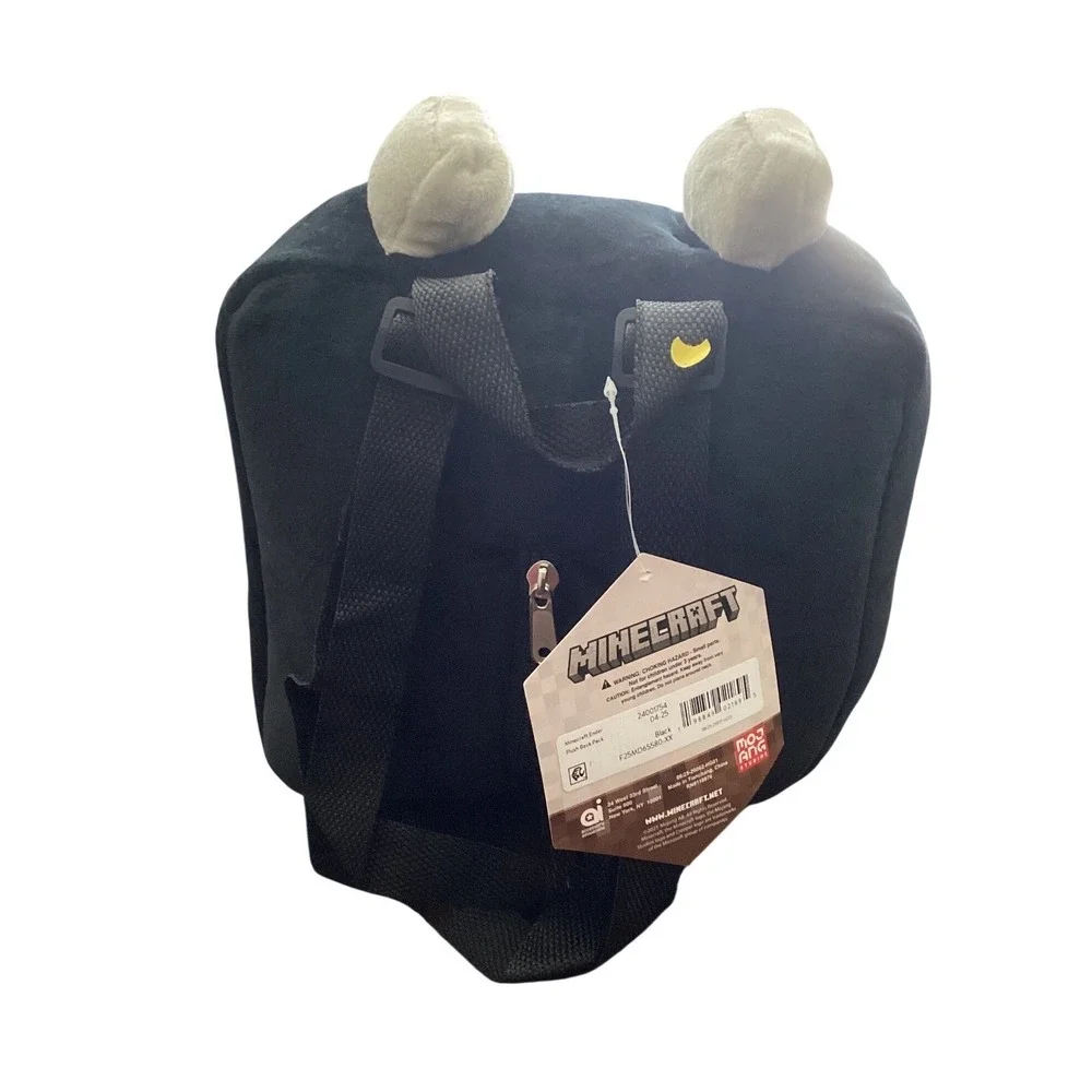 Minecraft Enderman Plush  Kids Size Medium‎ Black Purple Soft Cozy